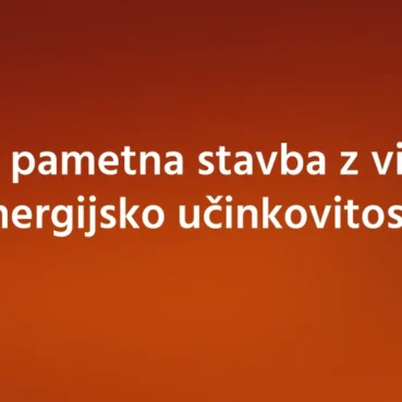 ESG pametna stavba z visoko energijsko učinkovitostjo