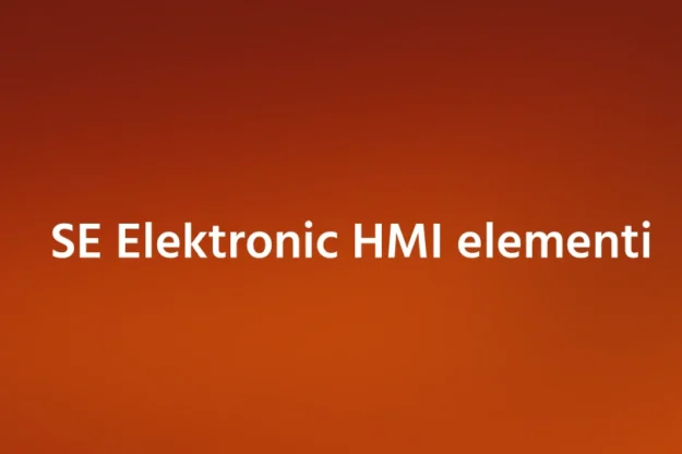 SE Elektronic HMI elementi SE Elektronic HMI elementi