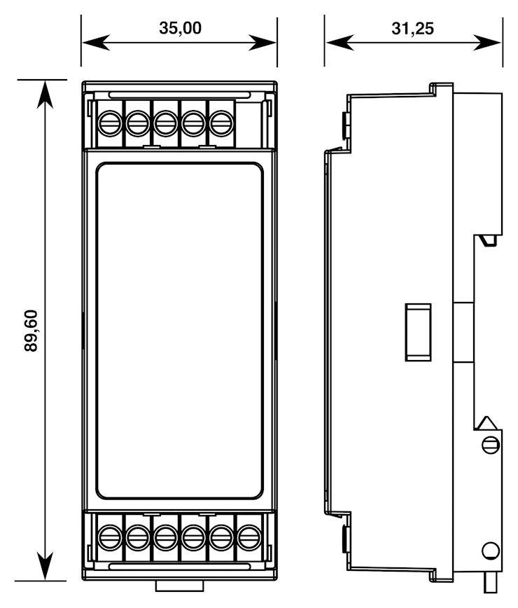 Alledio MX-EXT merska risba 35 x 89,6 x 31,25 mm – Andivi